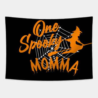 One Spooky Momma Graphic Tapestry