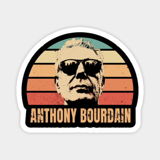 Retro 80s Anthony Bourdain Magnet