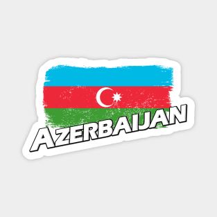 Azerbaijan flag Magnet