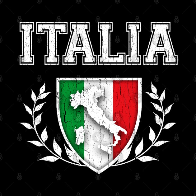 ITALIA - ITALY (vintage distressed look) by robotface