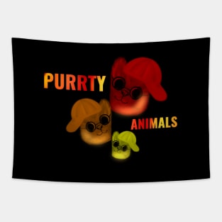 Party animals / Cat DJ / Funny cats Tapestry