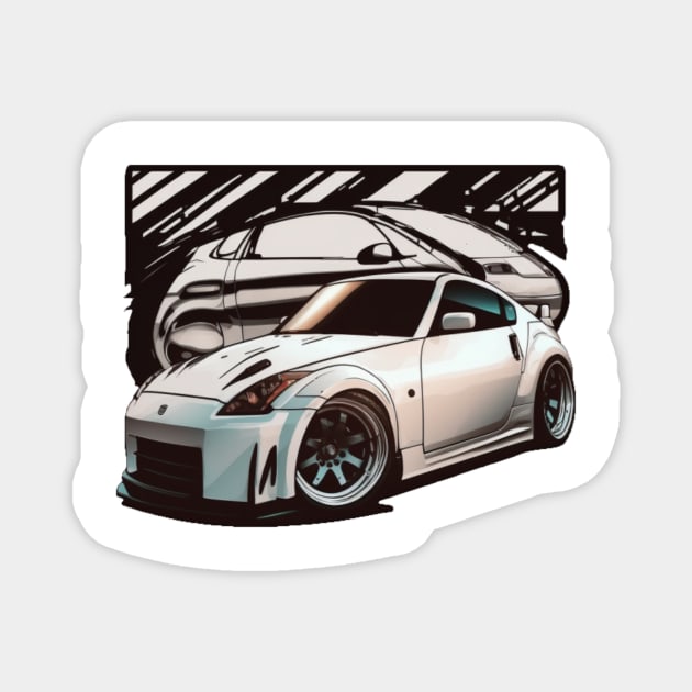 Nissan 350z Magnet by Evergreen Market