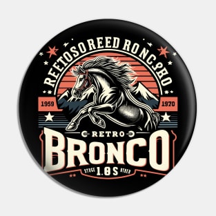 Retro Bronco Pin