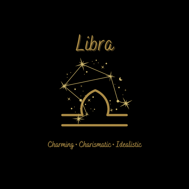 Astrology Collection - Libra (Symbol & Constellation) by Tanglewood Creations