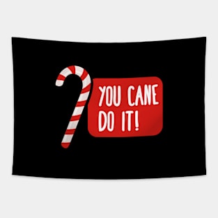 Funny Candy Cane | Christmas Gift Ideas | Quotes Tapestry