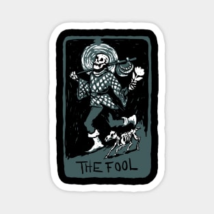 Dog Moon Tarot Card The Fool Magnet