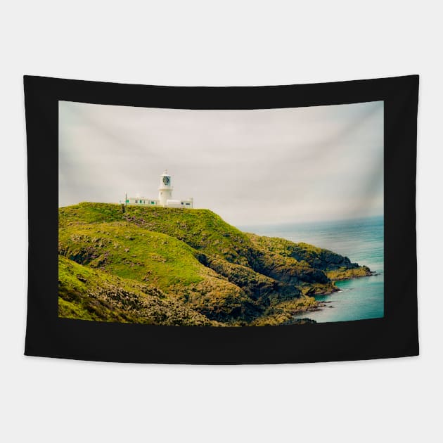 Strumble Head Lighthouse - Coastal Scenery - Pembrokeshire Tapestry by Harmony-Mind