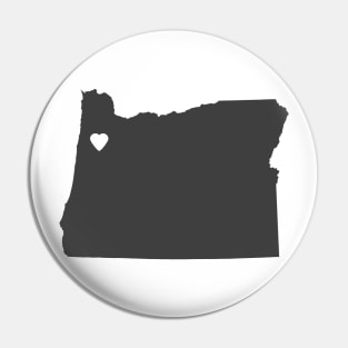 Oregon Love Pin