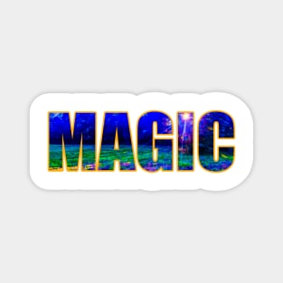 Magic the word Magnet