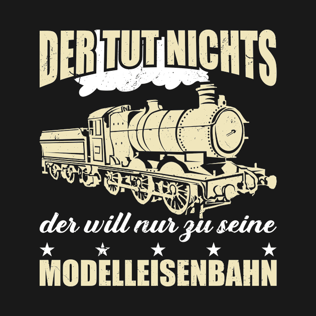 Model railway fan gift by QQdesigns