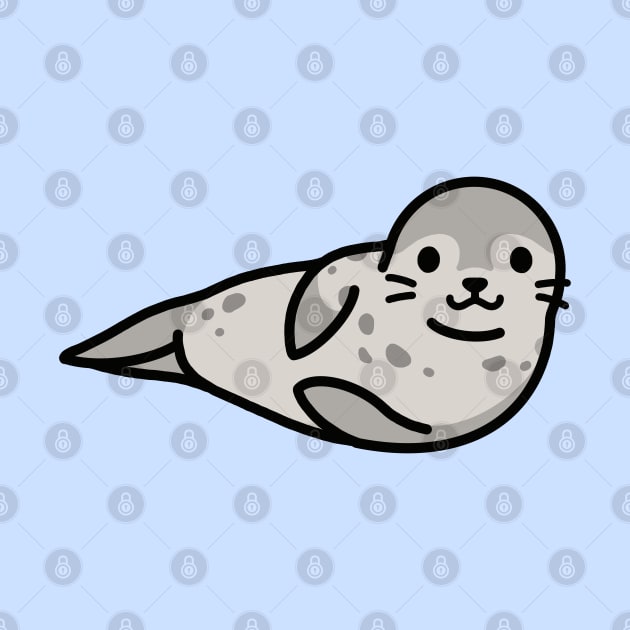 Grey Seal by littlemandyart