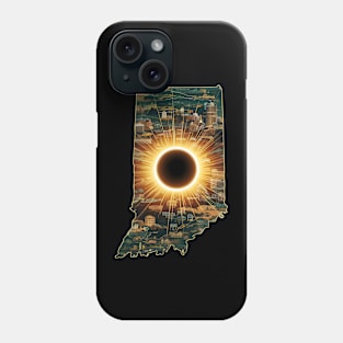 Eclipse indiana 2024 Phone Case