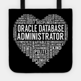 Oracle Database Administrator Heart Tote