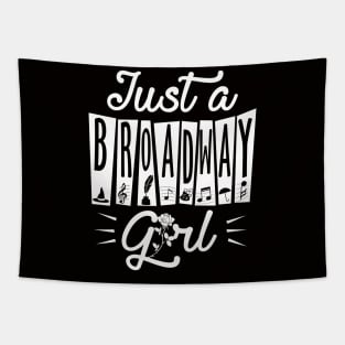 Broadway Girl Tapestry