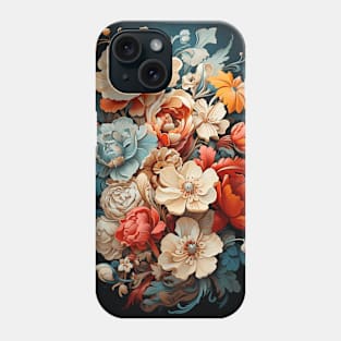 Floral Boho Foliage Flower Plant Nature Vegetation Flower Phone Case