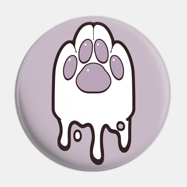 Lotion Cat Paw Paw Pin TeePublic
