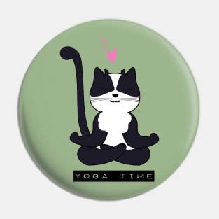 yoga time Pin