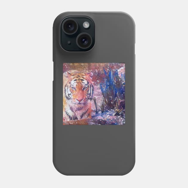 tiger king (tiger woods logo, year of the tiger, tiger woods, tiger, year of the tiger 2022, chinese tiger, tiger lily) Phone Case by Thepurplepig