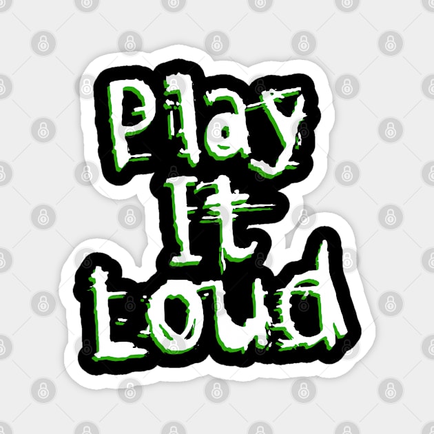 Nintendo "Play It Loud" White LG Logo Magnet by RoboChop