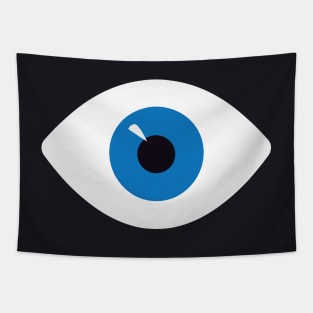 eye of blue Tapestry