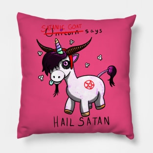 Satanic Goat Pillow