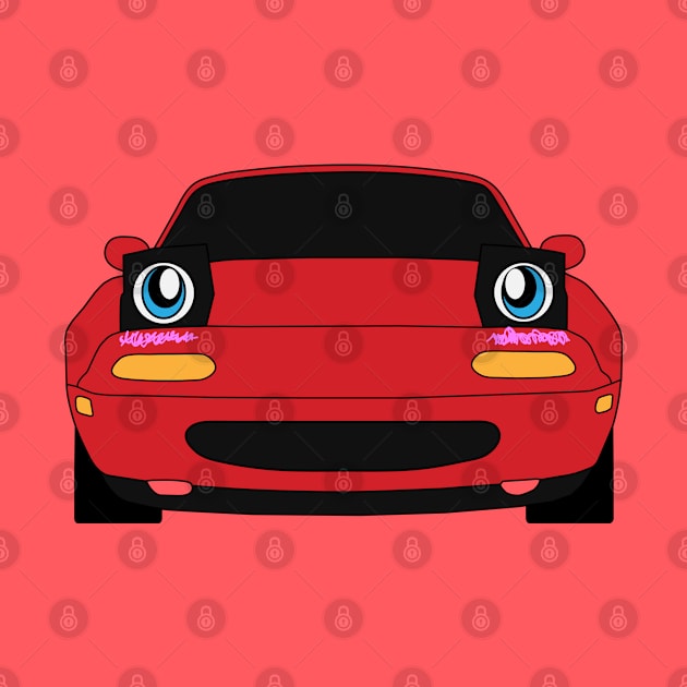 Anime Miata - Kawaii by mudfleap