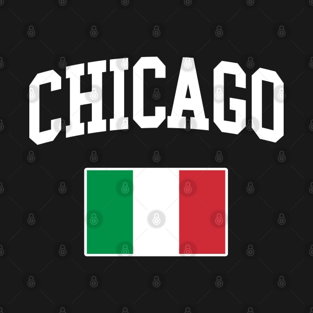 Chicago Italian Italy Italiano Italia Flag by E