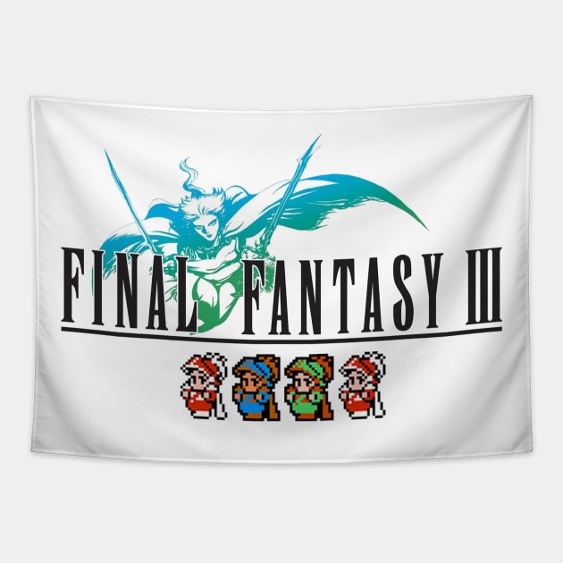 Final Fantasy III Tapestry by brcgreen