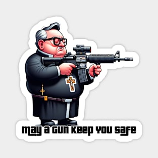 Gun Bless You Magnet