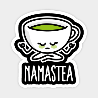 Namastea Namaste Yoga meditation green tea Matcha Goa Magnet