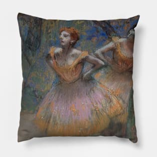 Two Dancers by Edgar Degas Pillow