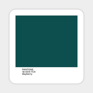 pantone 18-5315 TCX Bayberry Magnet