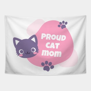 Proud cat mom Tapestry