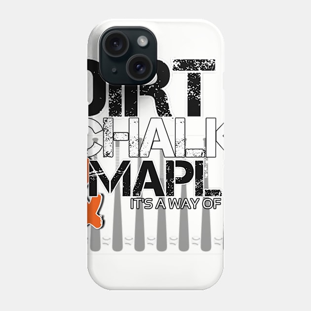 Baseball maple Phone Case by TankByDesign