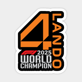 F1 2025 Champion: Lando Norris Magnet
