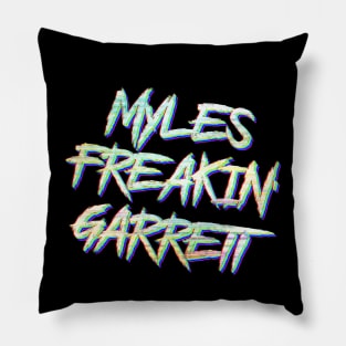 Myles Freakin' Garrett, Cleveland Browns Pillow