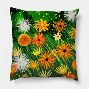 Wild flowers Pillow