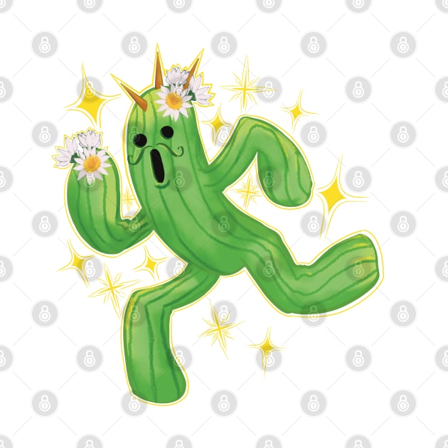 Saguaro Cactus Man by MissIvoryRainbow