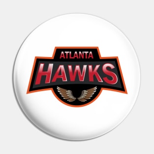 Atlanta Hawks Basketball Team Pin