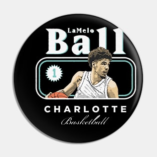 LaMelo Ball Charlotte Cover Pin