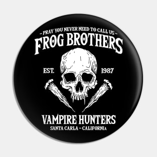 The Frog Brothers Pin