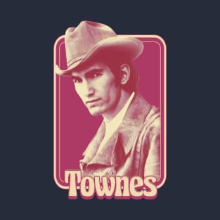 Townes Van Zandt RETRO T-Shirt