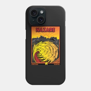 SURFING NAZARE PORTUGAL Phone Case