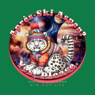 Apres-Ski Aspen Galactic Beanie Snow Leopard 6EL T-Shirt