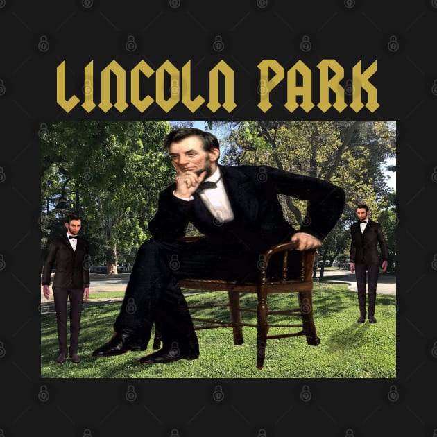 LINCOLN PARK Band Tee - Parody Off Brand Funny Boot Knock Off Meme Version 2 by blueversion