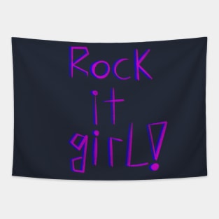 rock it girl ! Tapestry