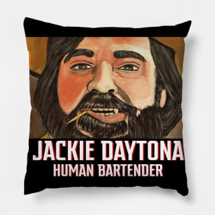 Jackie Daytona - Human Bartender Pillow