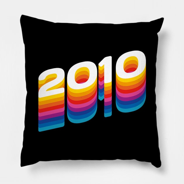 2010 Pillow by Jennifer