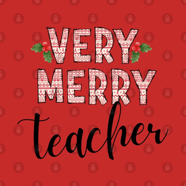 Very Merry Teacher by Curio Pop Relics