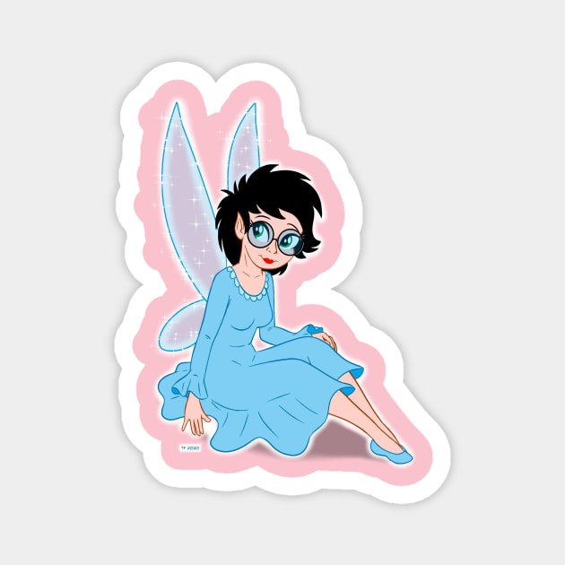 Pixie Dress Magnet by Tim_Kangaroo